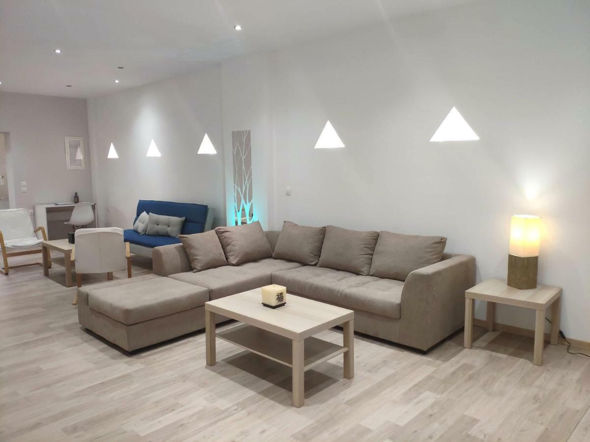 Neva Apartments By The Beach Makriyialós Ngoại thất bức ảnh