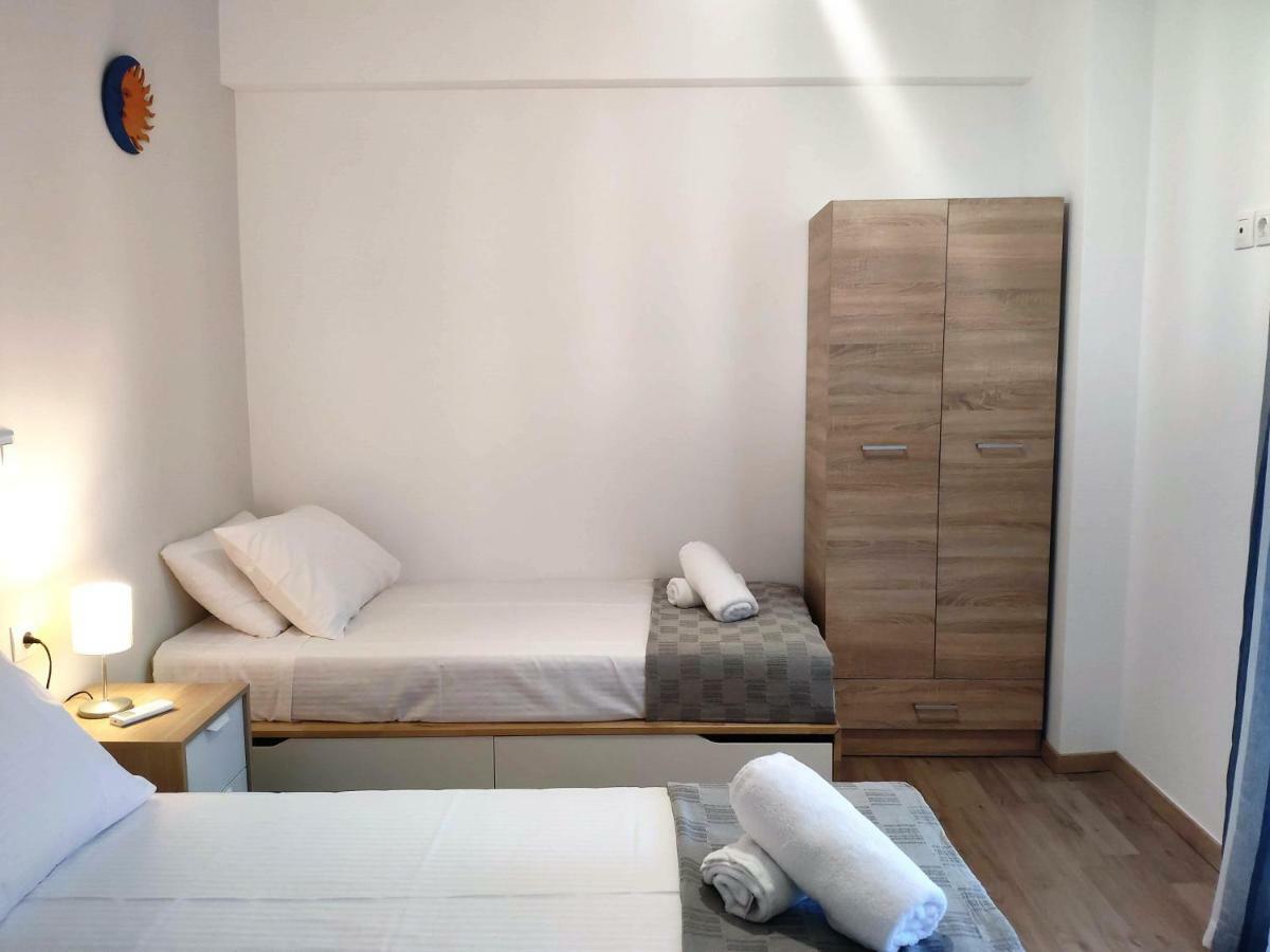 Neva Apartments By The Beach Makriyialós Ngoại thất bức ảnh