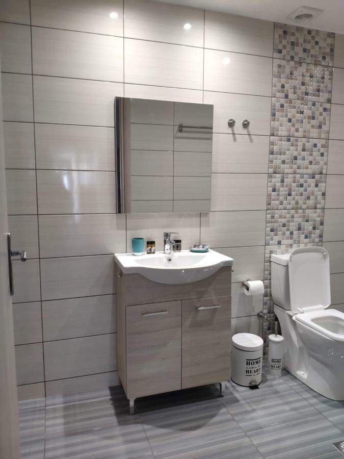 Neva Apartments By The Beach Makriyialós Ngoại thất bức ảnh